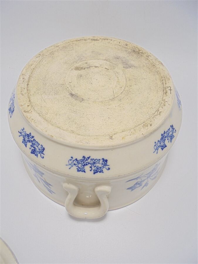 Old soup bowl or vegetable
