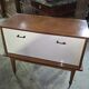 Vintage mid-century bar cabinet from the 1950s–60s.