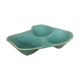 Vide poche abstrait en céramique bleue