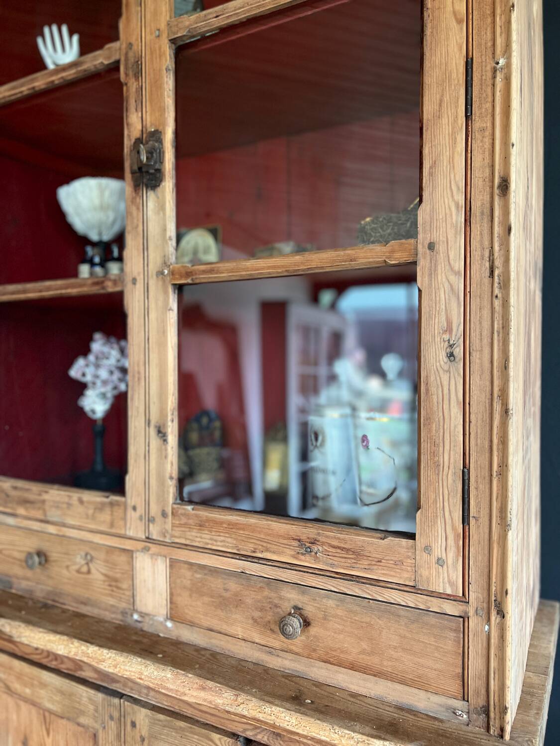 Antique apothecary furniture