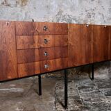 Rosewood sideboard 816 by Alain Richard for Meubles TV, France, 1960