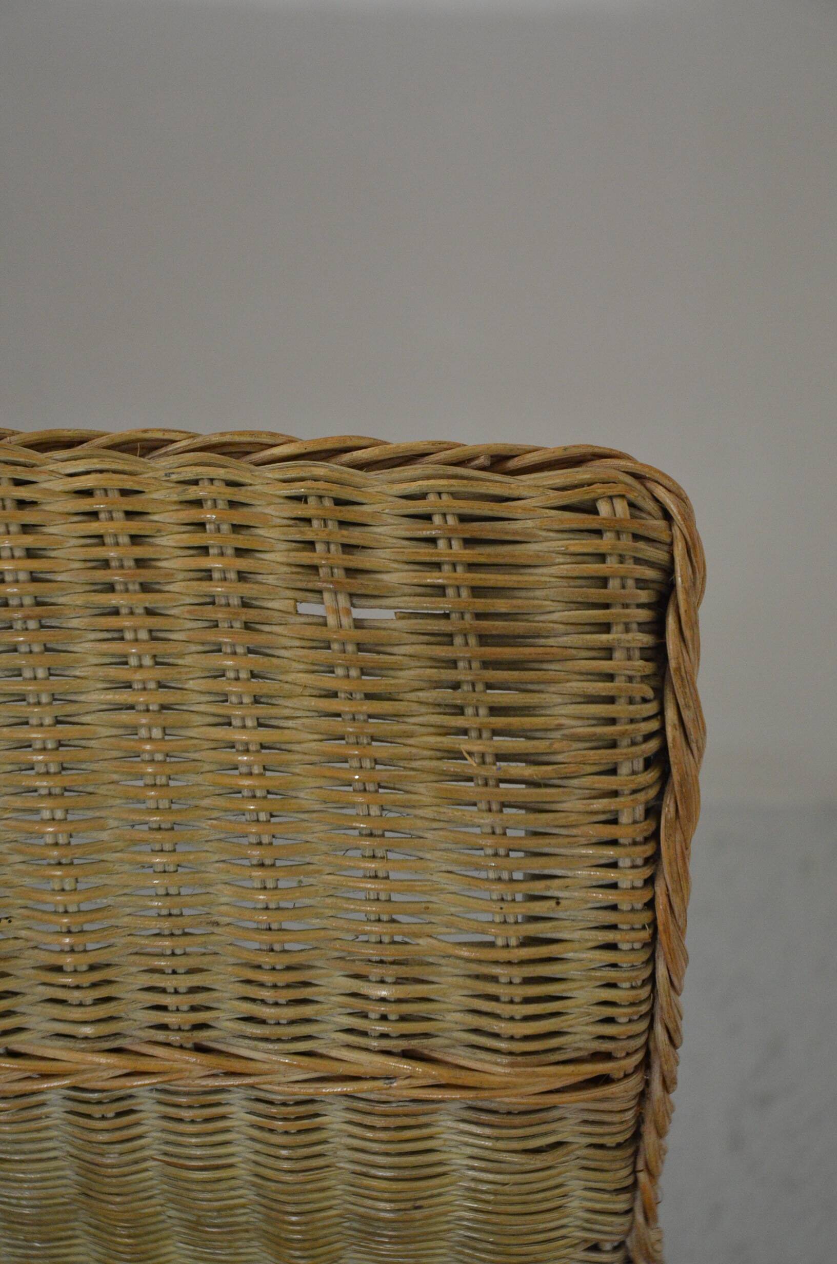 Rattan armchair