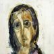 Vintage Oil Painting Artwork Abstract Mother and Child 106cm