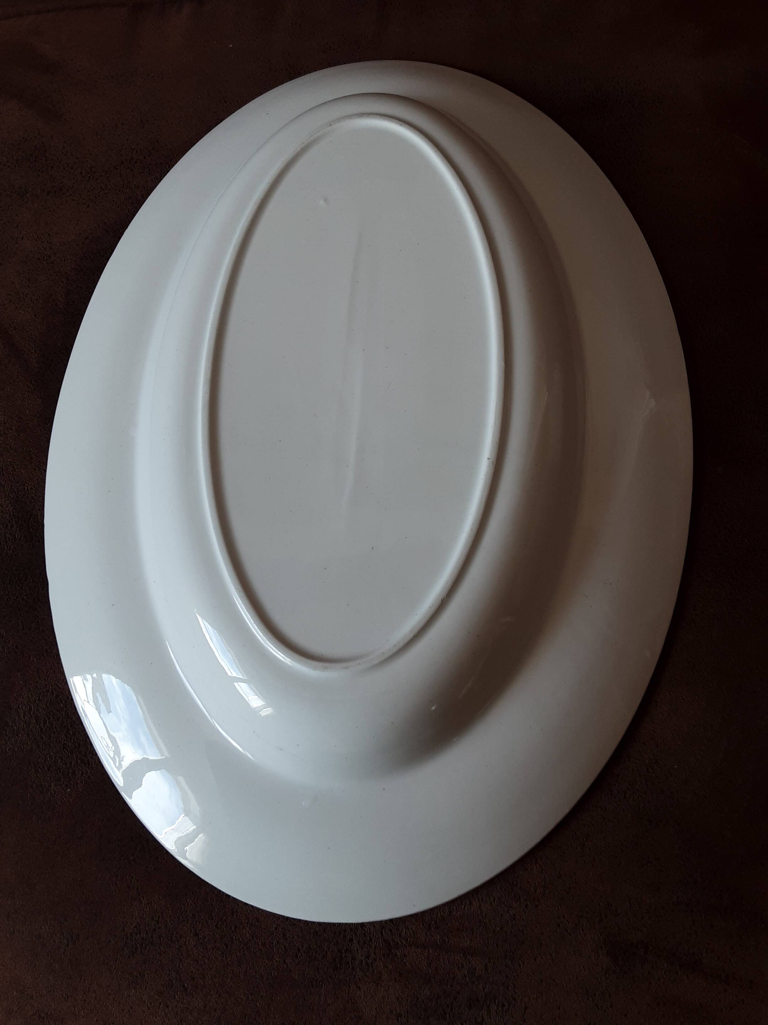 Vintage oval porcelain platter
