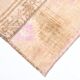 2x9 Turkish Pink & Brown Hallway Vintage Runner Rug, 77x270Cm