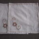 Lot de 6 serviettes à thé anciennes brodées