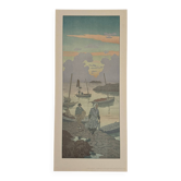 Lithograph by Henri Rivière The Magic of the Hours - Twilight