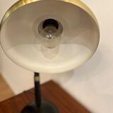 Gold metal desk lamp