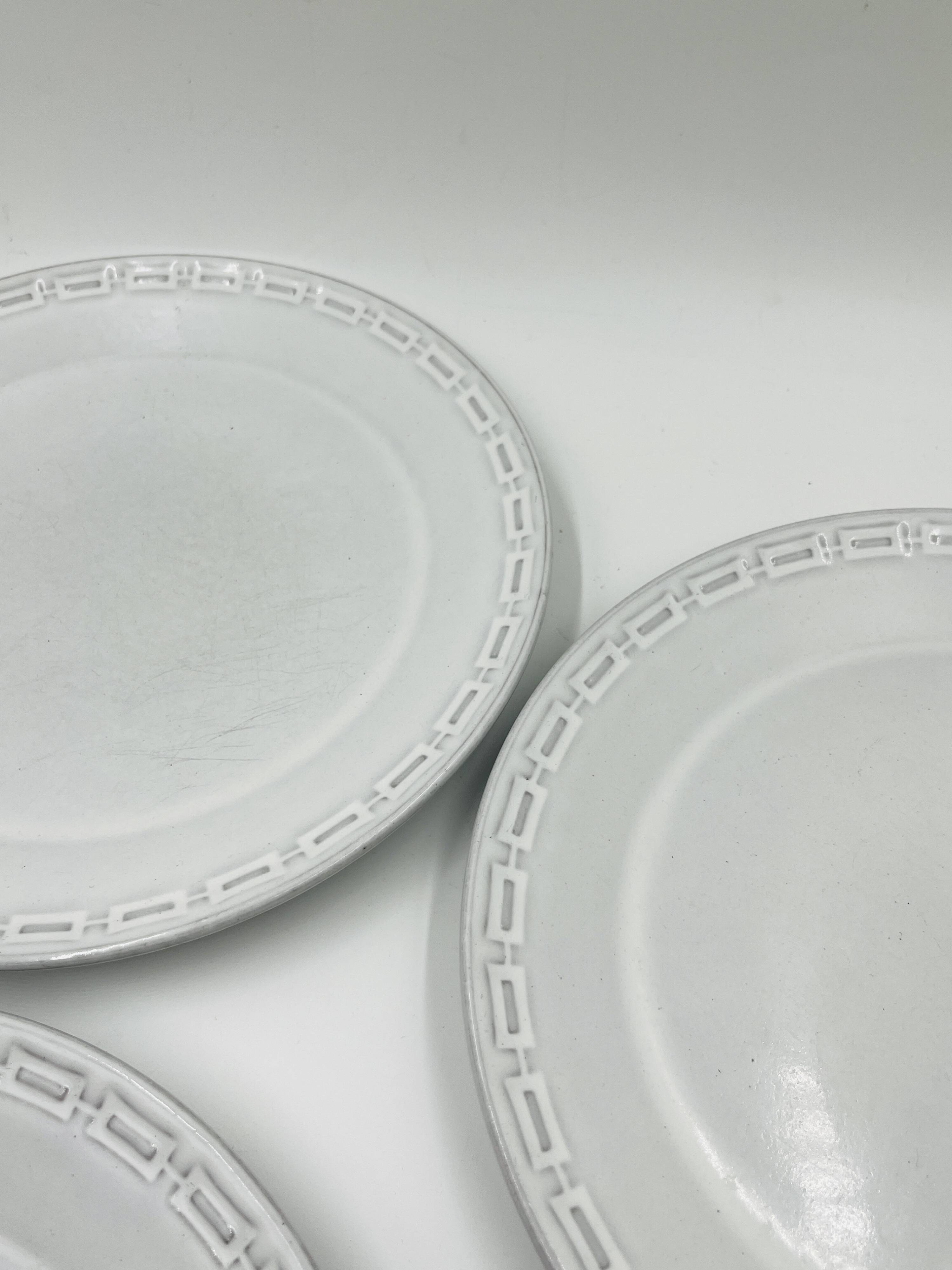 Lot of 4 Epsilon Ceramic Plates by Karl Leutner