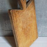 Cutting board in old solid wood