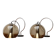 Neo-retro wall sconces from the Dutch space age by Frank Ligtelijn for Raak, set of 2.
