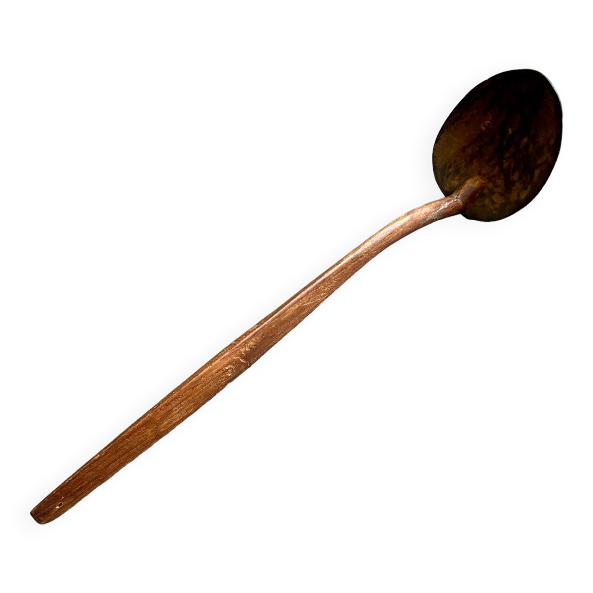 Wooden and coconut ladle