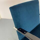 Fauteuil Bauhaus Art Déco en Acier Tubulaire par Jan Schröfer pour Ahrend De Cirkel, 1920s