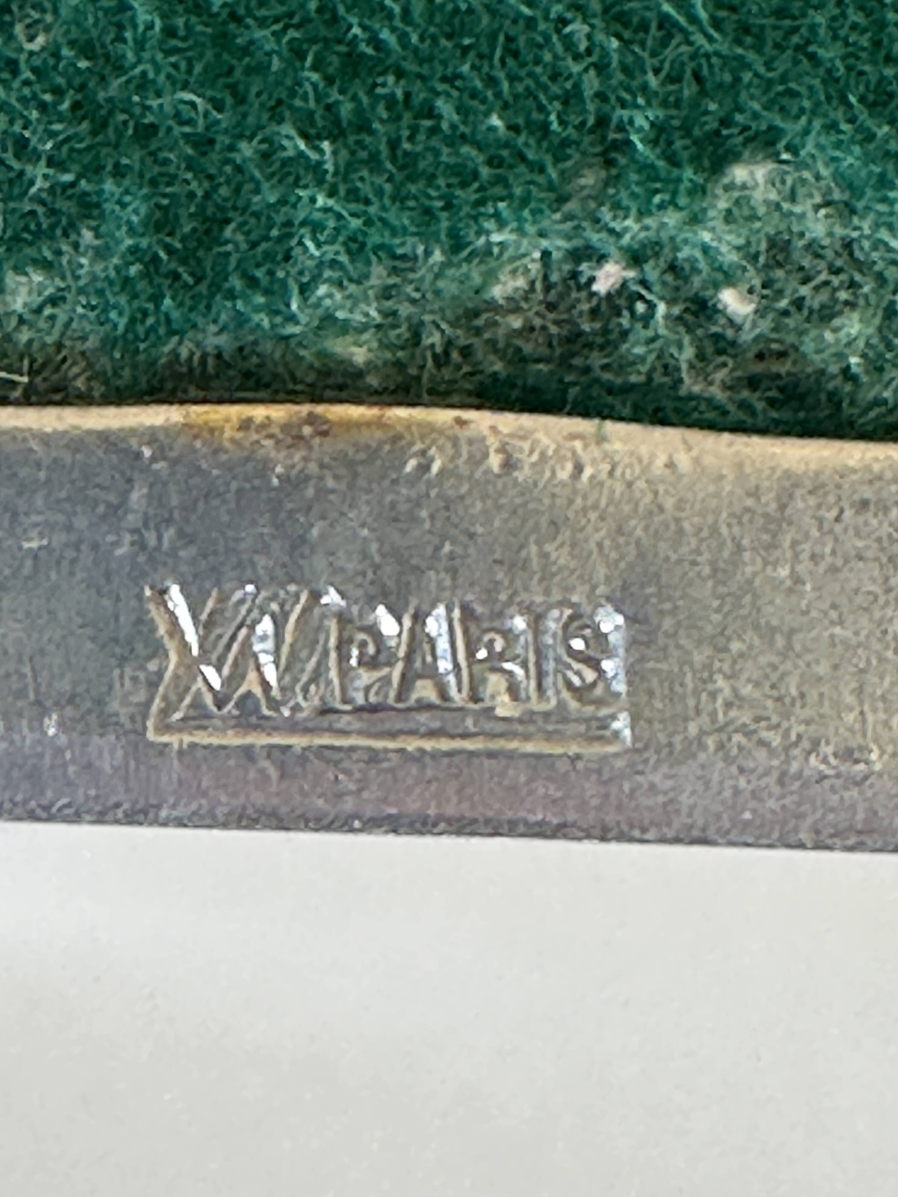 Fish lamp signed vintage design 50s