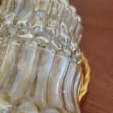 Moulded glass walking lamp