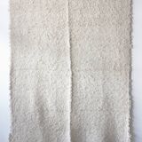 Double-layered handmade rug made from recycled cotton - hand-woven - 170 x 240 cm