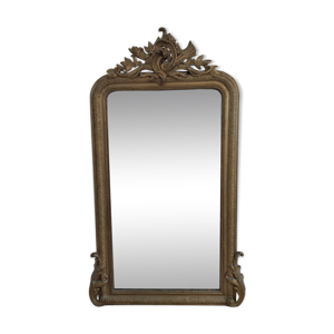 Miroir moulure doré ancien 153