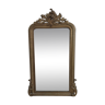 Miroir moulure doré ancien 153 par 83 cm