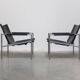Pair of 'SZ02' armchairs by Martin Visser for 't Spectrum, 1960s.