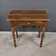 Small walnut desk table, Louis-Philippe style – 19th century