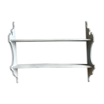Old patinated shelf
