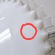 Suspension opaline laiton années 30 dentelle blanche