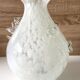 Atypical Murano Marbled Glass Vase Venetian Glassmakers Fish Design