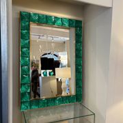 Murano mirror, cut glass, 20th century