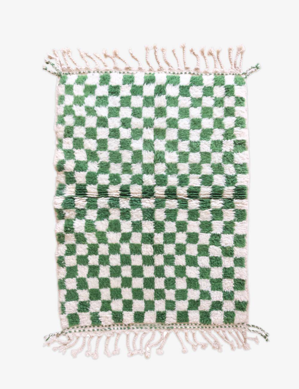 Moroccan Checkered Rug - 156 x 107 cm
