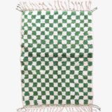 Moroccan Checkered Rug - 156 x 107 cm