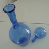 Carafe en verre soufflé