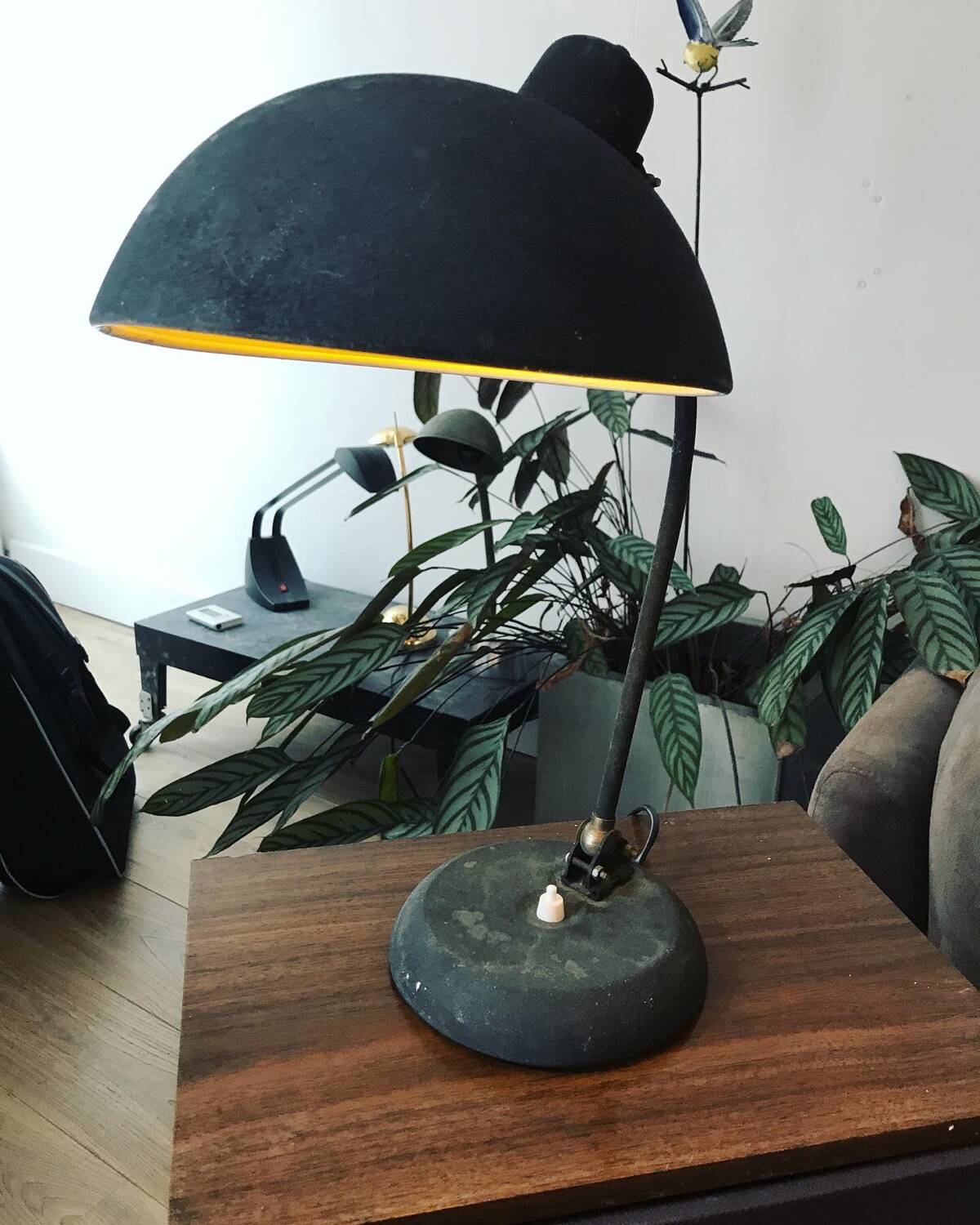 Lampe industrielle Bauhaus Design Début 20e siècle