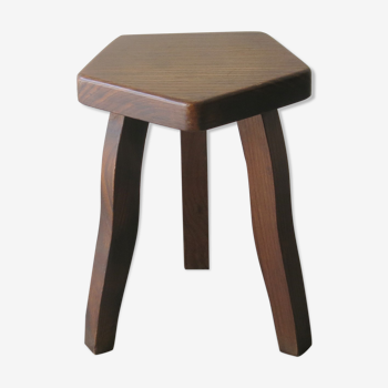 Brutalist tripod stool