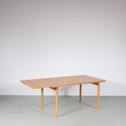 Ensemble de salle à manger en bois de chêne des années 1970 par Moller, Danemark