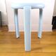 Tripod stool design Metalplastica Lucchese 80s