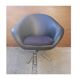Balloon Shell Armchair "EGG" 60/70 Scandinavian design by Karl Eric Klote for Overman