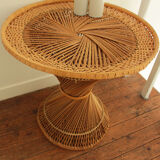 Osier diabolo side table