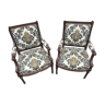 Napoleon lll armchairs,  19th