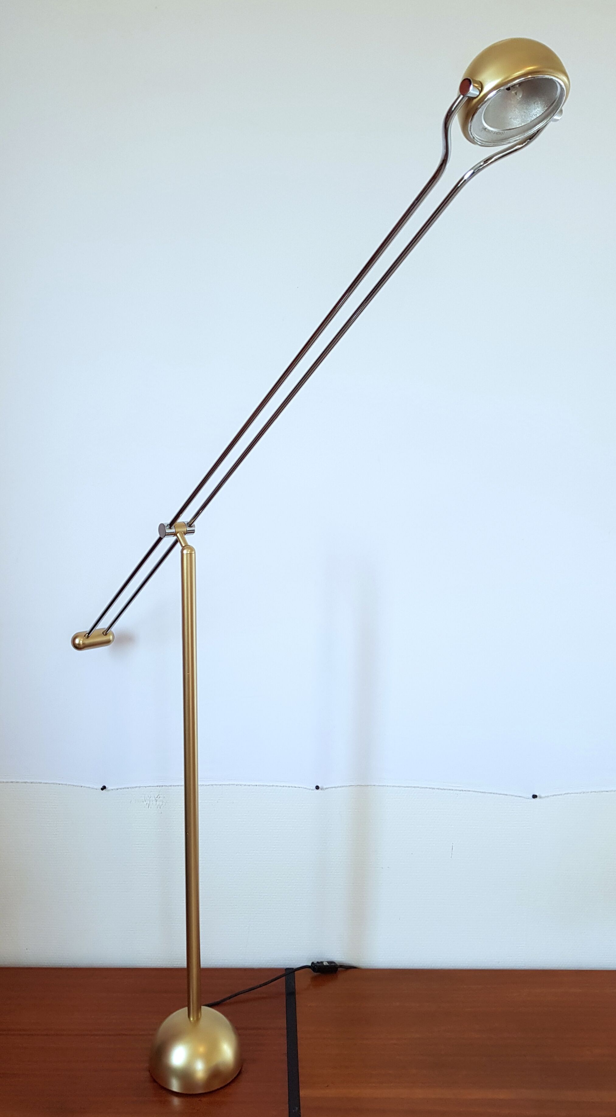 Lamppost has tipped over