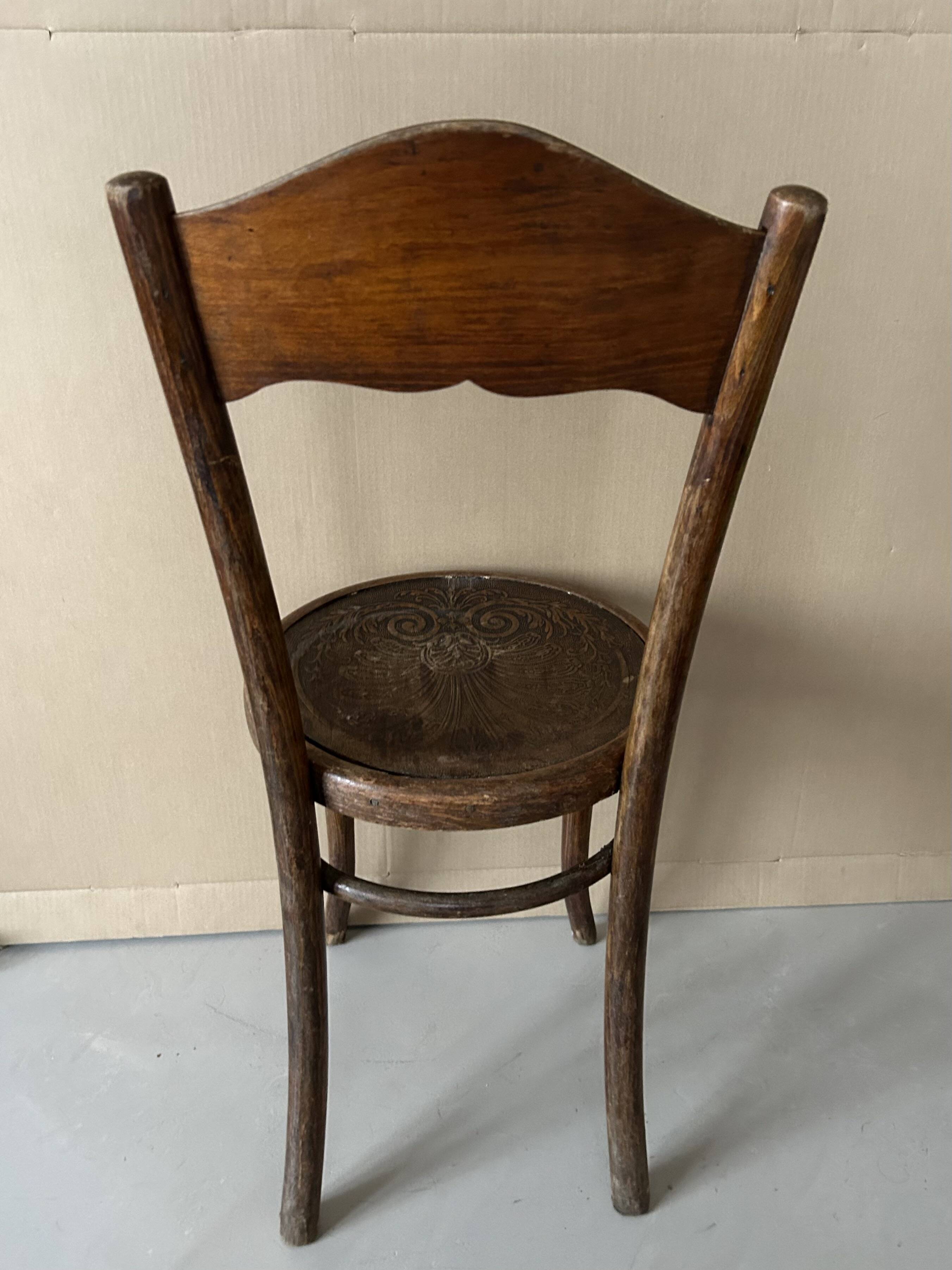 Antique Kohn bistro chair