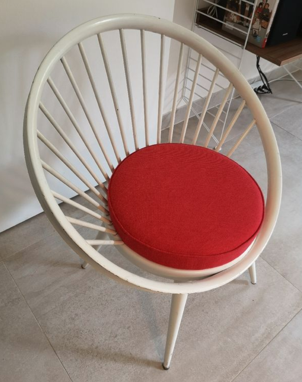 Vintage Scandinavian armchair Circle Chair 1960 Yngve Ekström