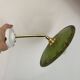 Vintage green enamelled sheet metal wall lamp shade - 2 -