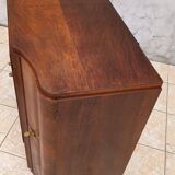 Art Deco walnut burl buffet