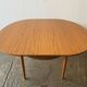Table à manger extensible moderne du milieu du siècle des années 1960 par Schrieber