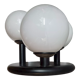 Ceiling lamp 3 opaline balls, 1980