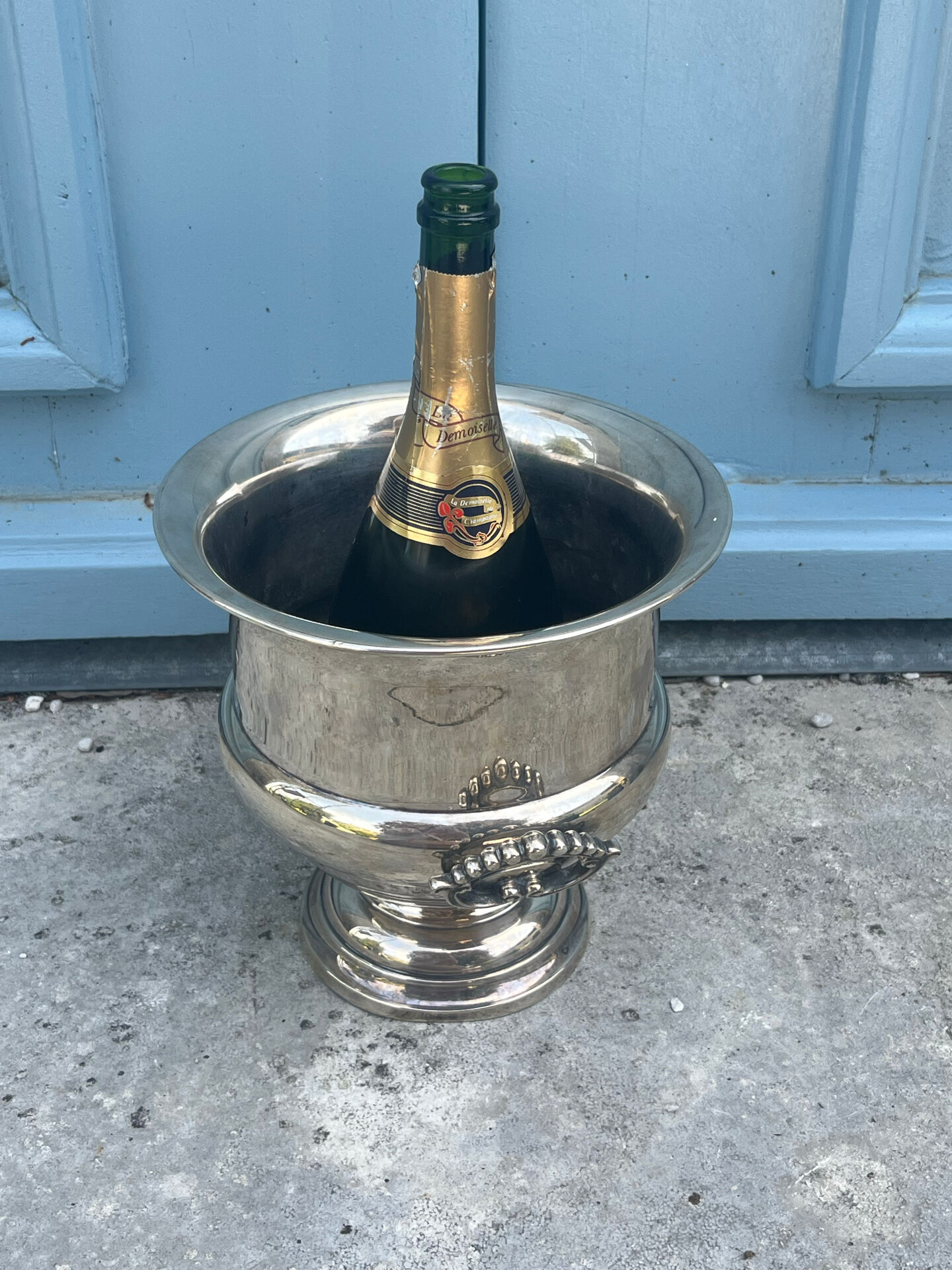 Silver Plated ice bucket medicis Bucket Made in England