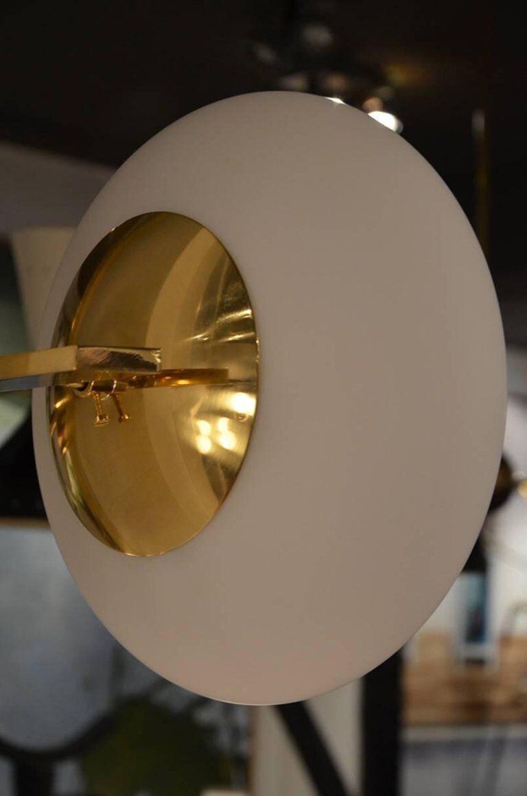 Ceiling light in the style of Italian creations of the 1950s