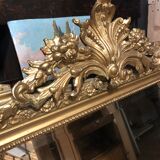 Old beveled mirror louis xv style