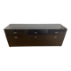 Habitat black lacquered sideboard