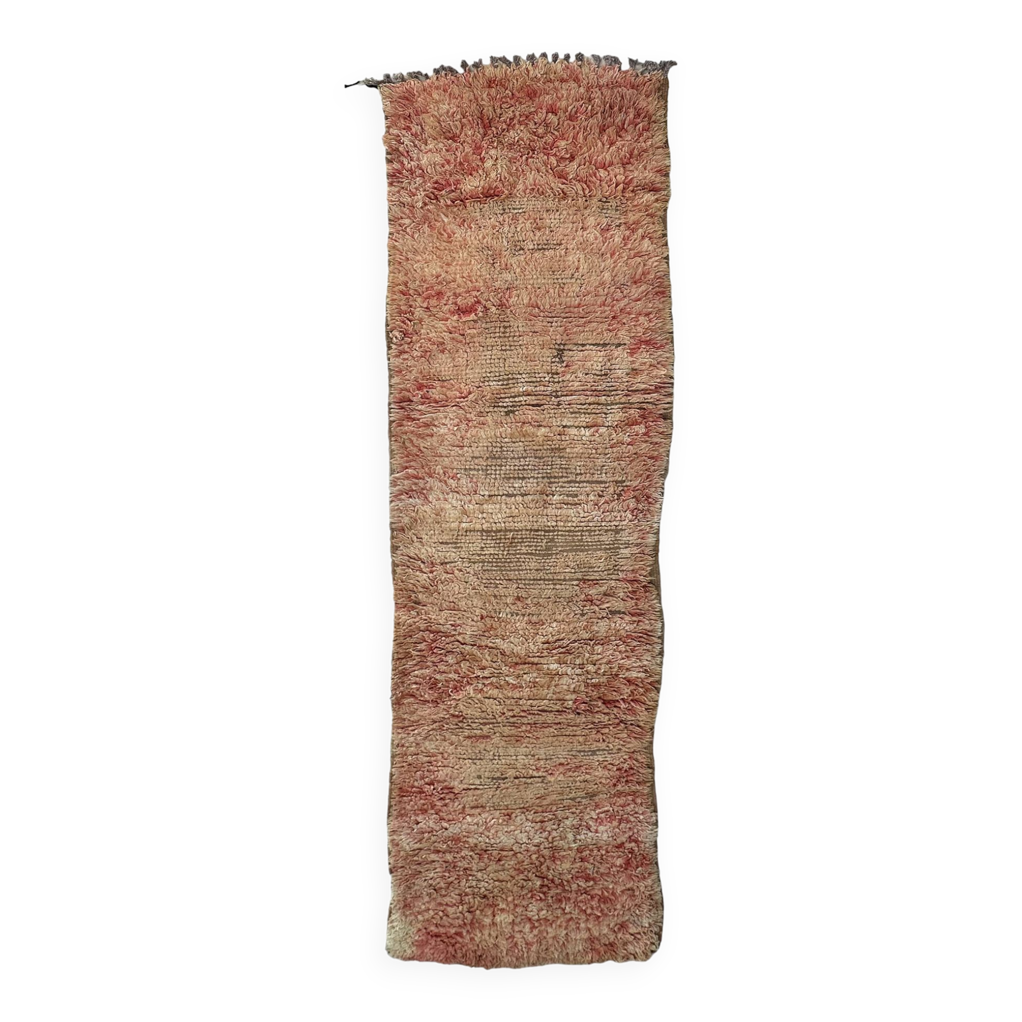 Moroccan rug Beni M'Guild orange - 85 x 320 cm